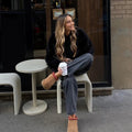 Winter Sweet Pink Cropped Faux Fur Coat Women Streetwear Ins Chic Girls Fluffy Fox Fur Jacket Female
