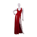 Fashion Elegant Summer Dress 2026 Women Sexy High Slit Bodycon Bandage Dress Night Club Party Long Maxi Dress