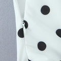 Spliced Lace Up Prom Dresses for Women Halter Sleeveless High Waist Dot Printing Sexy Fashionable Puff Dress Female