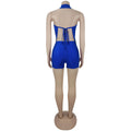 Sexy Deep V-neck Halter Backless Bodysuit Women Party Nightclub Dancing One Piece Romper Outfit Body Feminino