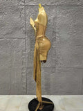 Gold Silver Color Women Sexy Strapless Shinning Crytsal 2 Pieces Bodycon Mini Dress Celebrate Nightclub Party Birthday Wear