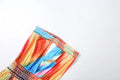 Colorful Print Dress Woman Sexy Wrap Chest Backless High Splits Summer Holiday Beach Party Elegant Style Long Bodycon