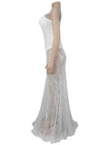 Sexy Mesh Jacquard Dress Women See Through Patchwork Sleeveless Backless Stretch Skinny Midnight Party Club Vestidos