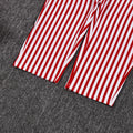 Stripe Print Playsuit Women Sleeveless Backless Halter Bandage Skinny Sexy Clubwear Activity Fitness Workout Romper
