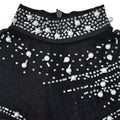 Women Long Sleeve Birthday Dresses Sexy Hot Diamond Process Pearl Beading Sexy See Through Dress Party Club Night Dress