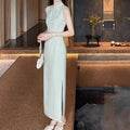 Olive Girl Green Embroidered Qipao for Garden Wedding 2026 Fairycore Photoshoot Everyday Wear S-XXL XS-3XL Plus Size Embroidered Romantic Garden Party Editorial Not Costume Qipao Cheongsam Chinese Dress Chinese Heritage Fashion Women