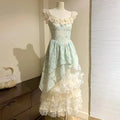 Olive Girl Flowing Sleeve Lolita Dress for Ren Faire 2026 Garden Wedding Fairycore Photoshoot Everyday Wear S-L XS-3XL Plus Size Flowing Sleeve Romantic Cottagecore Garden Party Editorial Not Costume Lolita Dress Chinese Heritage Fashion Women