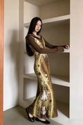 Olive Girl Green Romantic Dress for Garden Wedding 2026 Fairycore Photoshoot Everyday Wear S-XL XS-3XL Plus Size Romantic Editorial Not Costume Dress Chinese Heritage Fashion Women