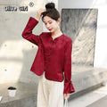 Olive Girl Red Embroidered Embroidered Jacket for Ren Faire 2026 Garden Wedding Fairycore Photoshoot M-XXL XS-3XL Plus Size Hand Embroidered Dramatic Silhouette Garden Party Editorial Not Costume Chinese Heritage Fashion Women