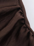 Elegant Satin Ribbons Halter Party Dress Women's Sexy Backless Off Shoulder Sleeveless Robes 2026 New Lady Evening Gowns