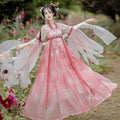 Olive Girl Blue Hanfu Dress 2026 S-XL XS-3XL Plus Size Hanfu Chinese Dress Traditional Chinese Clothing Chinese Heritage Fashion Women