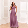 Sexy Prom Bridesmaid Dresses for Women Elegant Mesh Birthday Evening Party Dress Woman Maxi Sequin Summer Dress Vestidos
