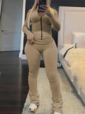 Fitness Women's Set Full Sleeve Jacket and Jogger Pants Suit  Autumn winter Active Two 2Piece Sets Outfits Tracksuit