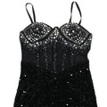 Women's Sheer Mesh Velvet Sequins Maxi Dress Sexy Straps Backless Sequins Maxi Dress Evening Gowns Sexy Birthday Outfits