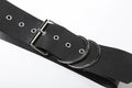 Sexy PU Leather Tank Top Women Hollow Metal Buckle Sleeveless Coquette Midnight Party Clubwear Hottie Punk Style Vest