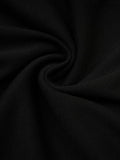 Sexy Off Shoulder Hollow Out Slim T Shirt for Women Halter Long Sleeve Spliced Metal Buckle Temperament Tees Female Fashion