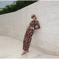 Women's Chic Printed Mesh Maxi Dress Bodycon Long Sexy Beach Swim Party Dresses New Holiday Vacation Cover Up Casual Outfit