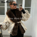 2026 Winter Luxury Fur Collar Puffer Bomber Jacket Women Warm Padded Quilted Parka Coat Iconic Fashion Girls Outerwears