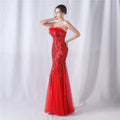 Sexy Elegant Long Wedding Party Dresses for Women 2025 Luxury Mesh Bridesmaid Evening Dresses Woman Sequin Summer Dress