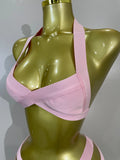 Women Sexy 2 Pieces Bodycon Bandage Swimsuit Celebrate Fashion Beach Swimwear Bikini Summer Style High Quality Wholesale