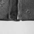 Solid Spliced Diamonds Loose Jackets for Women Stand Neck Long Sleeve Patchwork Pockets Coat Female New