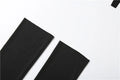 Hollow 2-Piece Set Women Tassel Bandage Low-Neck Sleeveless Backless Playsuits+Simple Leg Sleeve Midnight Sexy Suit