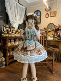 Olivegirl Lolita Dress Original Genuine Thin Colorful Cute Jsk Lolita Princess Dress Birthday Party Cosplay Women's Clothing