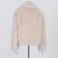 Solid Temperament Jackets For Women Lapel Long Sleeve Patchwork Buttons Designer Coats Female Fashion Style Clothes