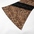 Mesh Patchwork Mermaid Dress Women Leopard Print Sexy Low-Neck Cleavage Backless Ruched Midnight Fashion Long Bodycon