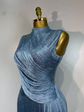 Women Sexy Sleeveless Tassel Bodycon Bandage Dresses Celebrity Elegant Evening Party Nightclub Luxury Birthday Cocktail Dress