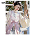 Ming Dynasty Autumn Winter Hanfu Chinese Dress Women's Clothing Horse Face Skirt Set Original Hanfu Cosplay Party Princess