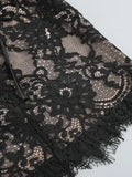 Sexy Lace See-through Patchwork Corset Dress Female Bodycon Elegant Party MIrrgualr Mini Dress Women Tube Top Dress New