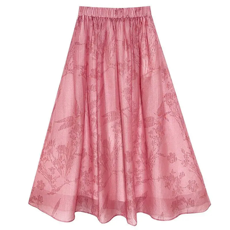 Olive Girl Romantic Jacquard Set for Ren Faire 2026 Garden Wedding Fairycore Photoshoot Everyday Wear Jacquard S-XL XS-3XL Plus Size Romantic Cottagecore Garden Party Editorial Not Costume Jacquard Set Chinese Set Chinese Heritage Fashion Women