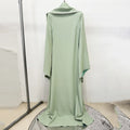Evening Dresses Long Sleeves Slim Maxi 2026 Women Dinner Party Gowns With Ribbon Shawl Pearls Elegant Wedding Robes Lady