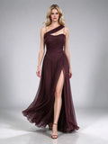 Sexy Prom Dresses for Women 2026 Off The Shoulder Solid Prom Gowns Long Draped Split Formal Party Dress