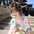 Olive Girl Hanfu Dress 2026 S-L XS-3XL Plus Size Hanfu Chinese Dress Traditional Chinese Clothing Chinese Heritage Fashion Women