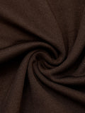 Weird Puss Hollow Playsuit Women Puff Sleeve o-Neck Skinny Solid High Elasticity Simple Classic Sexy Midnight Fashion Romper