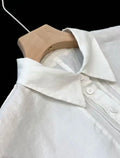 Original: 100% Linen, High-quality, Summer New Women's Clothing Series Short-sleeved Linen Blouse-style Dress