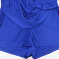 Sexy Deep V-neck Halter Backless Bodycon Rompers Woman Playsuit Twist Ruched Jumpsuit Short Overalls Night Party Outfits