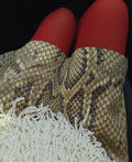 Fashion Snake Pattern Straight Skirt For Women High Waist Slim Long Skirt Ins Hot Streetwear Female Skirt Summer New 2026