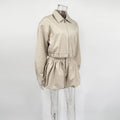 Women's 2 Piece Fashion Lapel Zip Jacket Pleated Shorts Suit Vintage Streetwear New Party  Autumn Female Short Sets