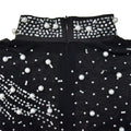 Women Long Sleeve Birthday Dresses Sexy Hot Diamond Process Pearl Beading Sexy See Through Dress Party Club Night Dress