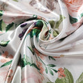 Vintage Women's Printed Long Dresses Loose O-neck Flared Half Sleeve Big Hem Wide Female Dresses 2026 Summer Lady Elegant Robes