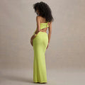 Solid Spliced Lace Up Slimming Dresses for Women Strapless Sleeveless High Waist Temperament Dress Female