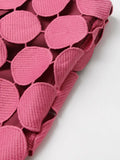 Solid Minimalist Casual Skirt For Women High Waist Patchwork Zipper Irregular Hollow Out Skirts Female Fashion New