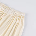 Fashion Ruched Long Trousers Women's Elastic Waist Elegance Solid Leisure Trousers 2025 Autumn Commuting Clothing Female