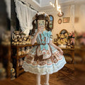 Olivegirl Lolita Dress Original Genuine Thin Colorful Cute Jsk Lolita Princess Dress Birthday Party Cosplay Women's Clothing