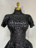 Sparkly Sequins Luxury Birthday Party Gown Short Dress Dancer Stage Performance Wear Women Sexy Nightclub Dress Festival Outfit