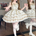 Olive Girl Romantic Lolita Dress Fairycore 2026 Everyday Wear S-XL XS-3XL Plus Size Romantic Cottagecore Editorial Not Costume Lolita Dress Chinese Heritage Fashion Women
