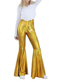 Wmstar Pants Women Wholesale Lightweight Snake Skin Wide Leg High Waisted Elasticated Plus Size Sexy Flared Height Enhancement